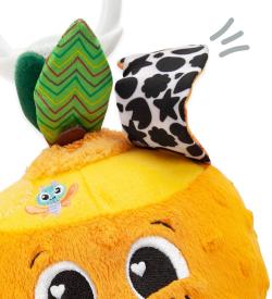 Lamaze Můj první baby pomeranč textilní s kousátkem pro miminko
