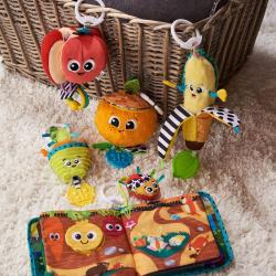 Lamaze Můj první baby pomeranč textilní s kousátkem pro miminko