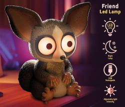 Lampička dětská noční LED zvířátko Komba ušatá na baterie Světlo USB