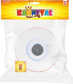 Lampion Halloween dýně oválný 15cm krčený papír na svíčku