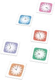 LARSEN Puzzle deskové vzdělávací Hodiny 42 dílků