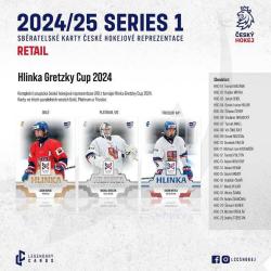 LEGENDARY CARDS ČESKÝ HOKEJ 2024-25 Sběratelské hokejové karty 6ks
