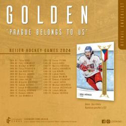 LEGENDARY CARDS Golden Prague 2024 sběratelské hokejové karty set 6ks
