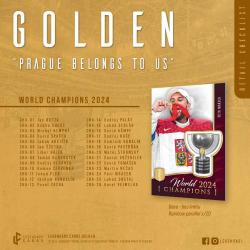 LEGENDARY CARDS Golden Prague 2024 sběratelské hokejové karty set 6ks