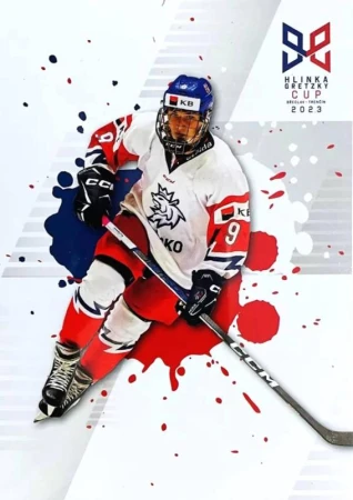 LEGENDARY CARDS HLINKA/GRETZKY CUP 2023 U18 Sběratelské karty 84ks