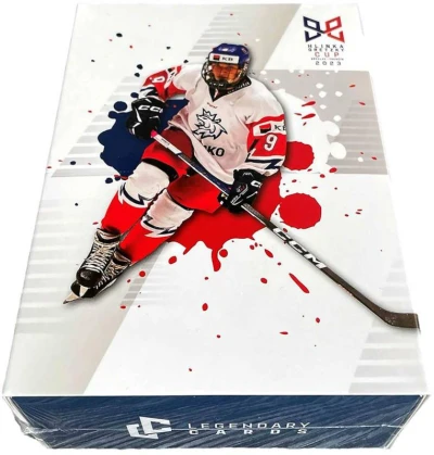 LEGENDARY CARDS HLINKA/GRETZKY CUP 2023 U18 Sběratelské karty 84ks LEGENDARY CARDS HLINKA/GRETZKY CUP 2023 U18 Sběratelské karty 84ks