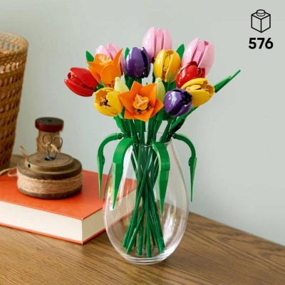 Lego BOTANICALS Tulipány dekorativní kytice 11501 (stavebnice)