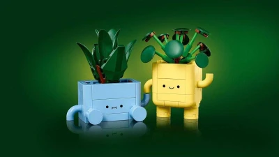Lego BOTANICALS Veselé rostlinky 10349 (stavebnice)