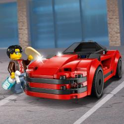 Lego CITY Auto červený sporťák 60448 (stavebnice)