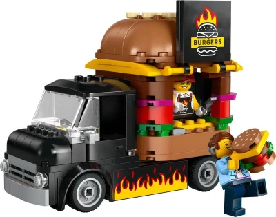 Lego CITY Auto hamburgerový truck 60404 (stavebnice)