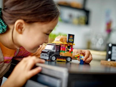 Lego CITY Auto hamburgerový truck 60404 (stavebnice)
