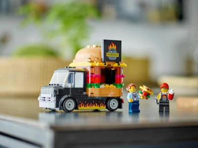 Lego CITY Auto hamburgerový truck 60404 (stavebnice)