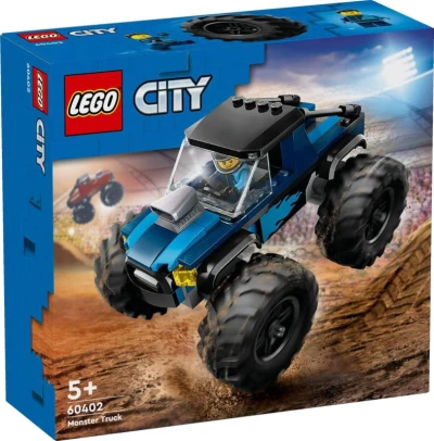 Lego CITY Auto modrý monster truck 60402 (stavebnice) Lego CITY Auto modrý monster truck 60402 (stavebnice)
