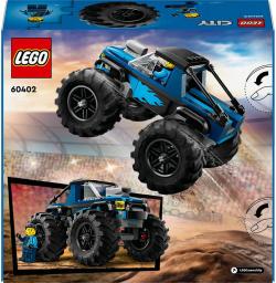 Lego CITY Auto modrý monster truck 60402 (stavebnice)