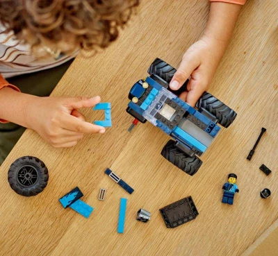 Lego CITY Auto modrý monster truck 60402 (stavebnice)
