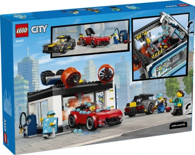Lego CITY Automatická myčka aut 60497 (stavebnice)