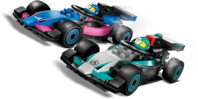 Lego CITY Garáž F1 s vozy Mercedes-AMG a Alpine 60444 (stavebnice)