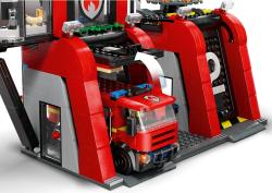 Lego CITY Hasičská stanice s hasičským vozem 60414 (stavebnice)