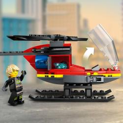 Lego CITY Hasičský záchranný vrtulník 60411 (stavebnice)