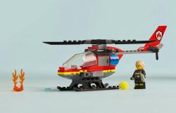 Lego CITY Hasičský záchranný vrtulník 60411 (stavebnice)