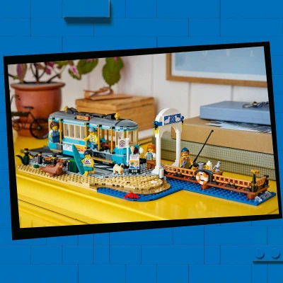 Lego CITY Historická plážová tramvaj 60506 (stavebnice)