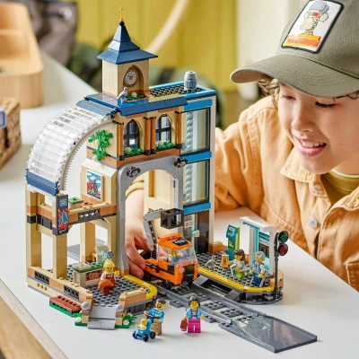 Lego CITY Hlavní vlakové nádraží 60469 (stavebnice)