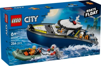 Lego CITY Honička na policejní lodi 60456 (stavebnice)