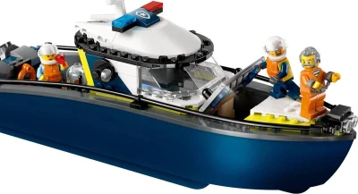Lego CITY Honička na policejní lodi 60456 (stavebnice)