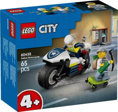 Lego CITY Honička na policejní motorce 60455 (stavebnice) Lego CITY Honička na policejní motorce 60455 (stavebnice)