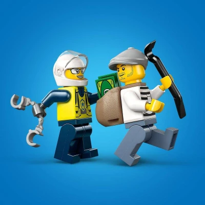 Lego CITY Honička na policejní motorce 60455 (stavebnice)