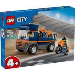 Lego CITY Kamion na přepravu motorek 60491 (stavebnice)