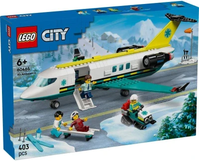 Lego CITY Letadlo záchranářské služby 60465 (stavebnice) Lego CITY Letadlo záchranářské služby 60465 (stavebnice)