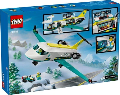 Lego CITY Letadlo záchranářské služby 60465 (stavebnice)