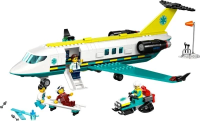 Lego CITY Letadlo záchranářské služby 60465 (stavebnice)