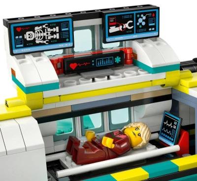 Lego CITY Letadlo záchranářské služby 60465 (stavebnice)
