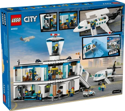 Lego CITY Letiště s letadlem 60502 (stavebnice)
