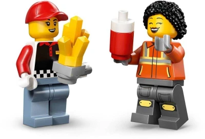 Lego CITY Pojízdné občerstvení s hranolky 60488 (stavebnice)