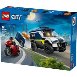 Lego CITY Policejní dodávka pro převoz vězňů 60479 (stavebnice)