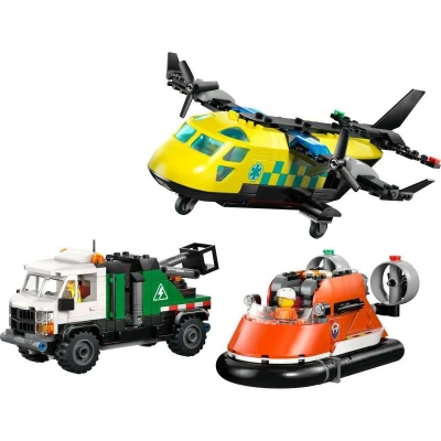 Lego CITY Remix: Letadlo, servisní vůz a vznášedlo 60505 (stavebnice)