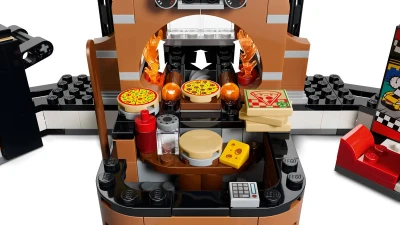 Lego CITY Rozvoz pizzy a vozidla 60496 (stavebnice)