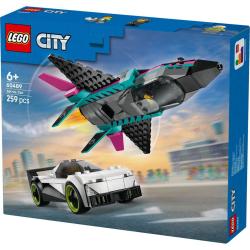 Lego CITY Tryskáč vs. auto 60489 (stavebnice)