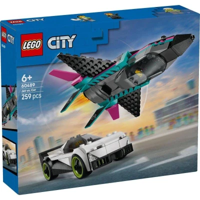 Lego CITY Tryskáč vs. auto 60489 (stavebnice)