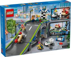 Lego CITY Tvoje pravidla: Závodní dráha s rampami 60460 (stavebnice)