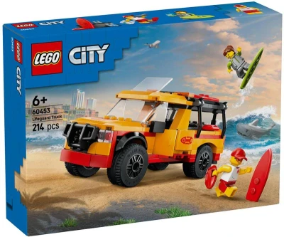 Lego CITY Záchranné auto pro plavčíka 60453 (stavebnice) Lego CITY Záchranné auto pro plavčíka 60453 (stavebnice)