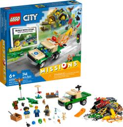 Lego CITY Záchranné mise v divočině 60353 (stavebnice)