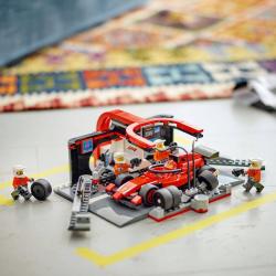Lego CITY Zastávka v boxech F1 a personál s vozem Ferrari 60443 (stavebnice)