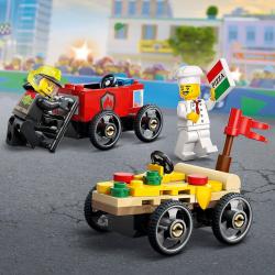 Lego CITY Závodní balíček: Rozvoz pizzy vs. hasičské auto 60458 (stavebnice)