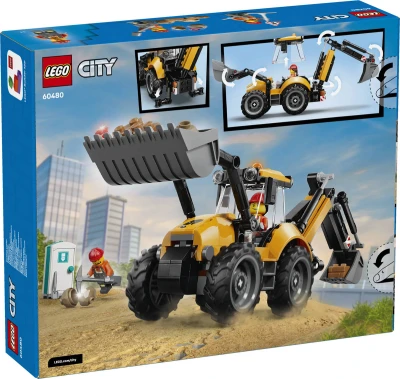 Lego CITY Žlutý nakladač s rypadlem 60480 (stavebnice)
