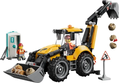 Lego CITY Žlutý nakladač s rypadlem 60480 (stavebnice)