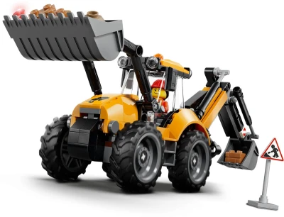 Lego CITY Žlutý nakladač s rypadlem 60480 (stavebnice)